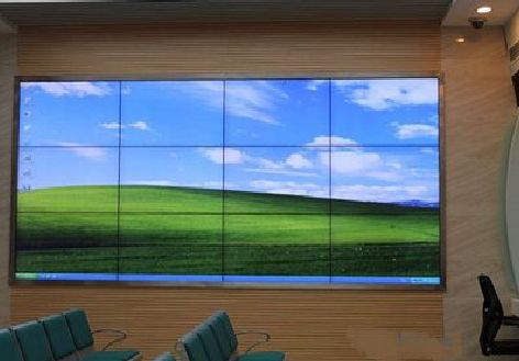 大足区液晶拼接屏的另类用法。